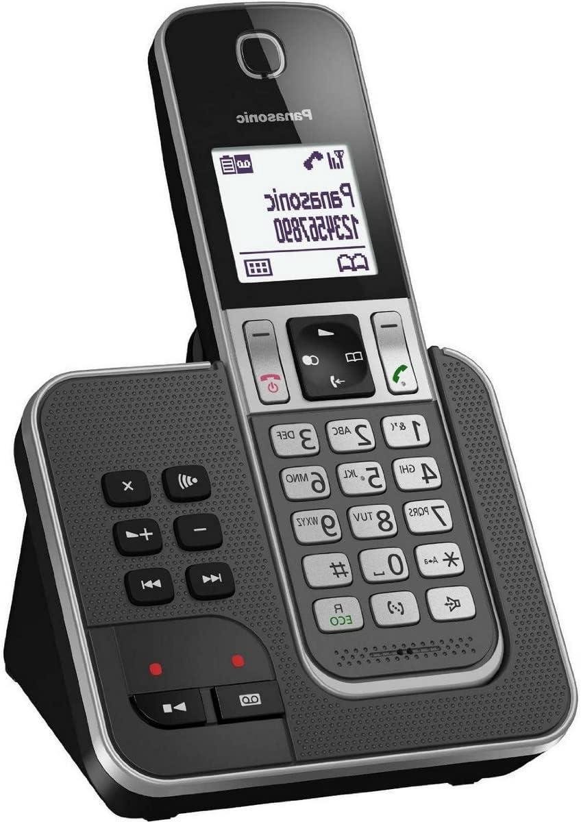 Draadloze Telefoon - Huistelefoon - Thuisgebruik - Antwoordapparaat - 120 Namen - Zwart