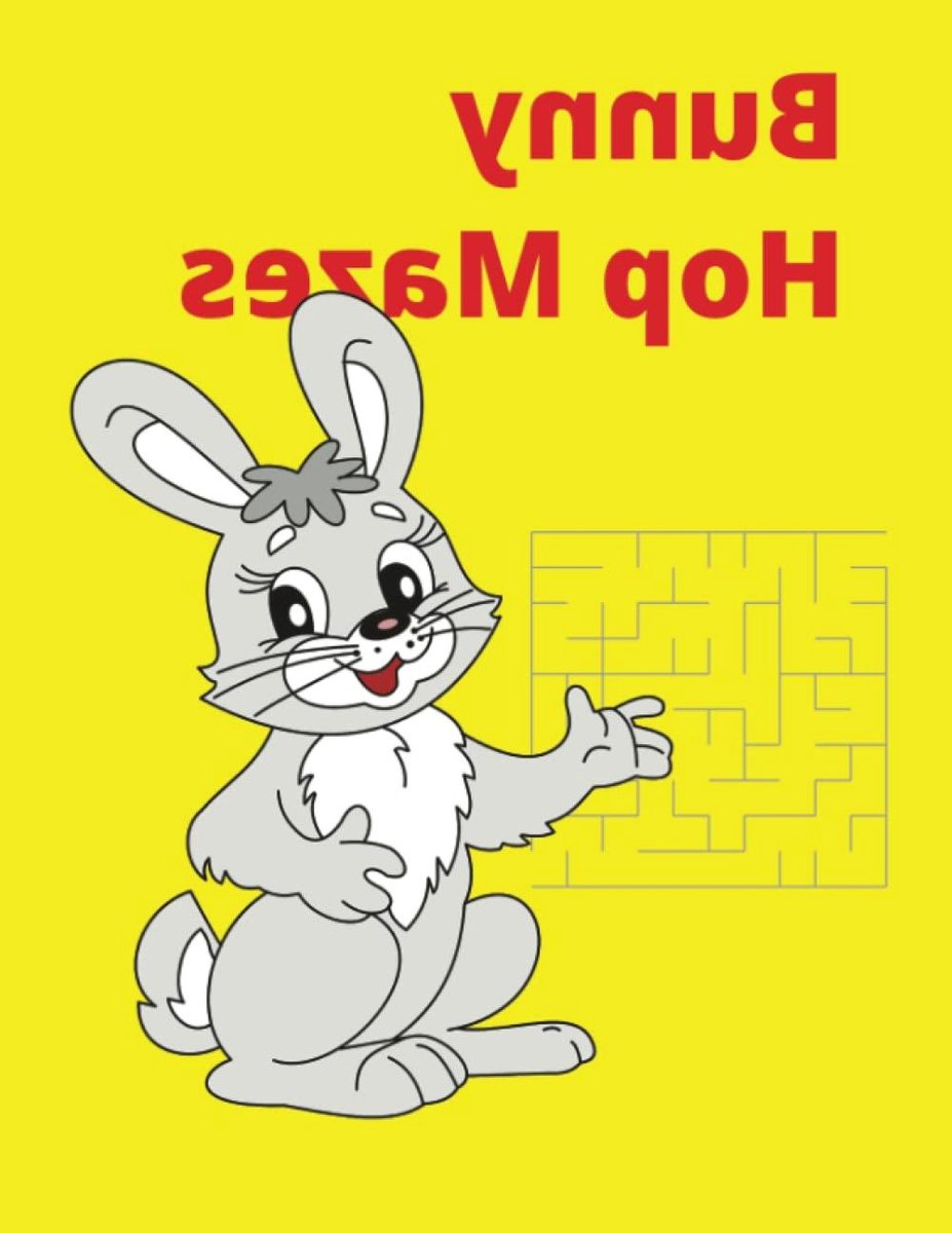 Bunny Hop Mazes: Easter Activity Book for Kids: Bunny Hop Your Way Through These Easter Mazes
