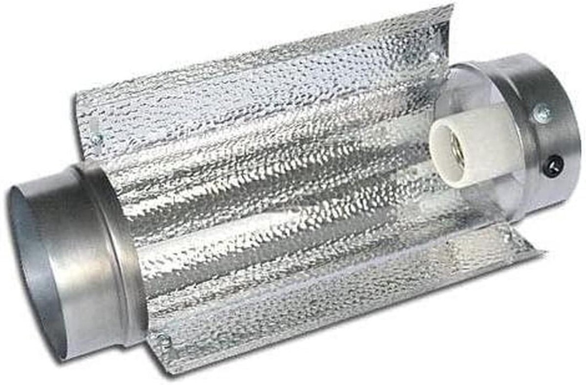 Kweeklamp Reflector - Kweekverlichting Accessoire - Planten Groei - Warmte Isolatie - 400mm - Zwart