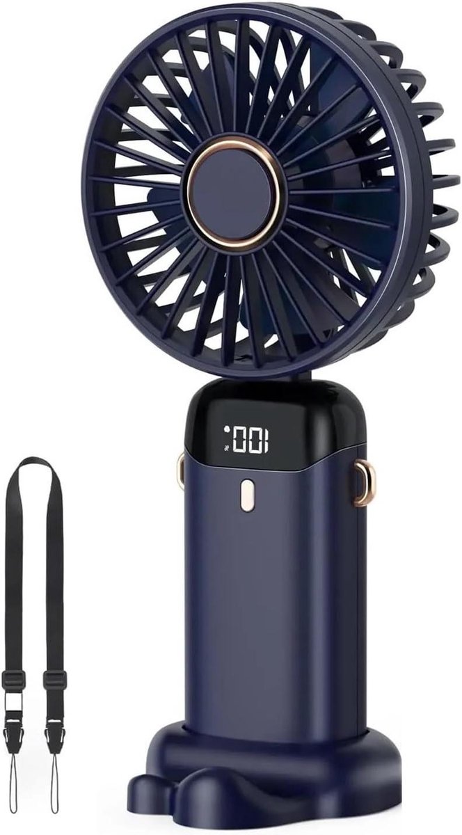 Elektrische Ventilator - Draagbare Koeler - Persoonlijke Verkoeling - Stil Ontwerp - 10cm - Wit