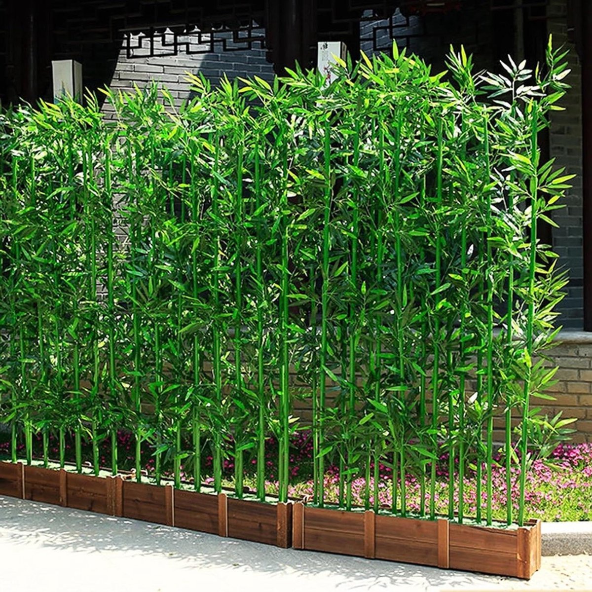 Kunstboom Bamboe - Nep Plant - Binnen Buiten Decoratie - Realistisch Ontwerp - 1.2 Meter - Groen