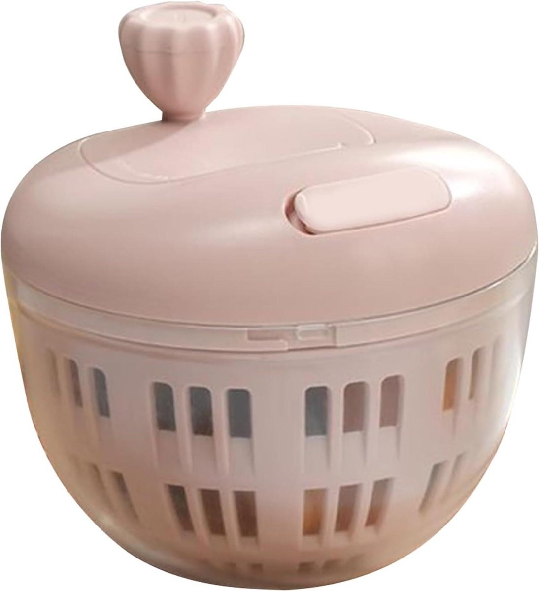 Groente Droger - Salade Centrifuge - Keuken Hulp - Antislip Basis - 800 ml - Roze