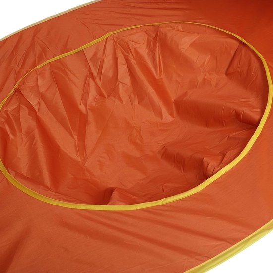 Strandtent Pop-up - Zonnescherm Tent - Gezins Buiten - UV50+ Bescherming Babybadje - 120x80x70cm - Oranje — afbeelding 4