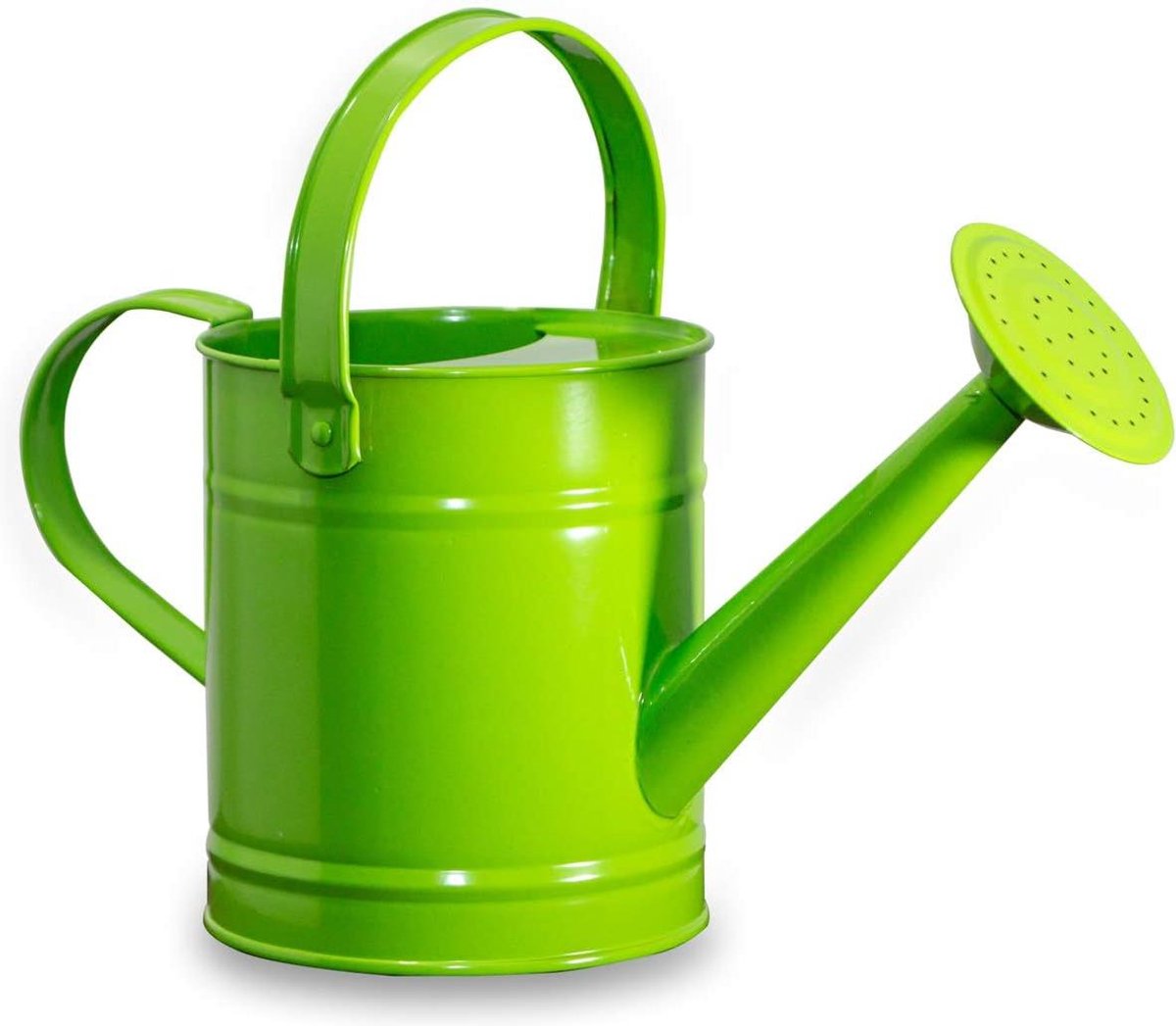 Kindergieter - Zandbak kan - Buiten spelen - Stevig ijzeren ontwerp - 1.25 liter - Groen