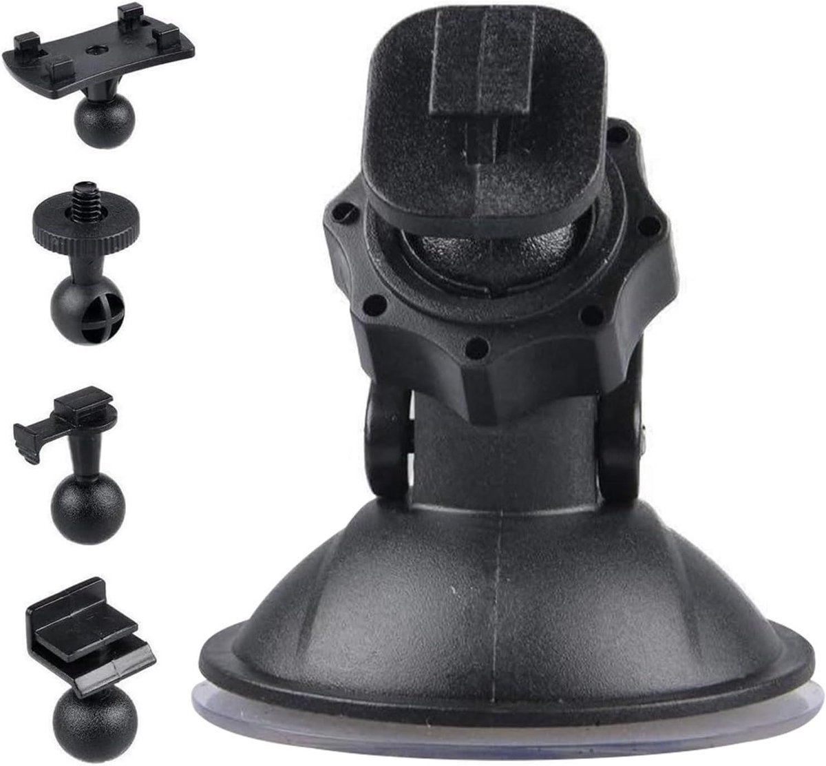 Dash Cam Houder - Zuignap Beugel - Rijden Filmen - Verwijderbare Zuig - 62 x 55 cm - Zwart