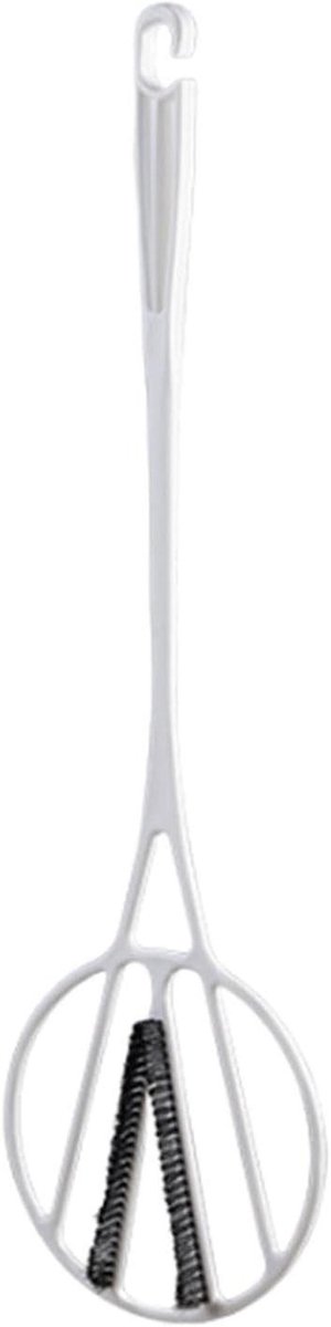 Tapijt Klopper - Stofverwijderaar - Meubels Reinigen - Ergonomisch Handvat - 55.5 cm - Wit