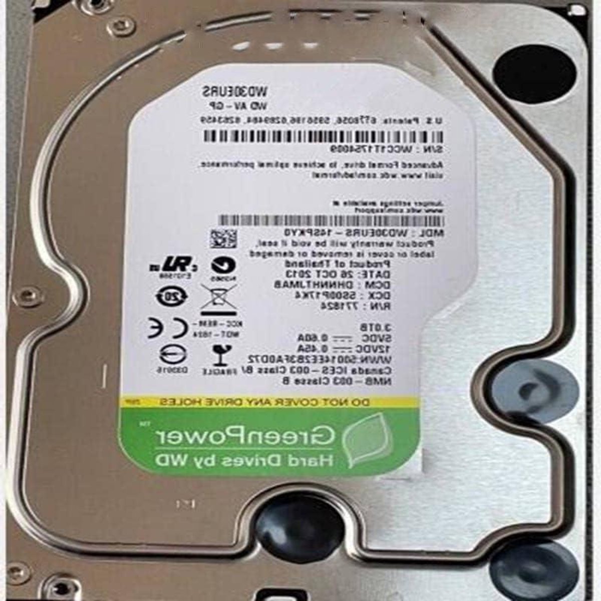Interne Harde Schijf - HDD Opslag - Bestanden Opslaan - 5400RPM Snelheid - 3 TB - Zwart