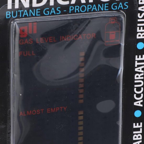 Propaantank Indicator - Gasniveau Meter - Kamperen BBQ - Magnetische Kleurenschaal - 19.99 x 11.99 cm - Niet gespecificeerd — afbeelding 2