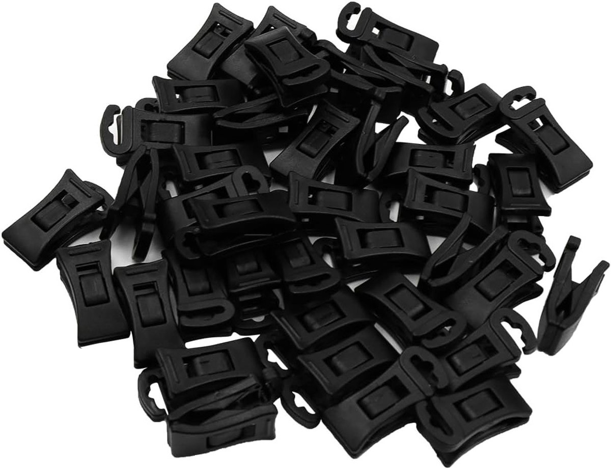 40 Stuks Wasdroger Sokkenclips, Sokkenhaken voor Lade, Geen Vouwen Nodig, Handige Organisatie voor Kleding en Wasgoed