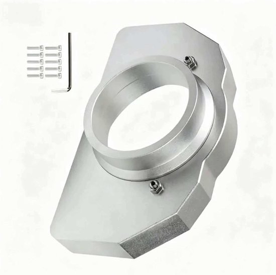 Stuurkolomhaakjes - Stuurbeugel Lager - Race Simulators - Versterkte Stabiliteit - 17.5x10.5cm - Zilver — afbeelding 3