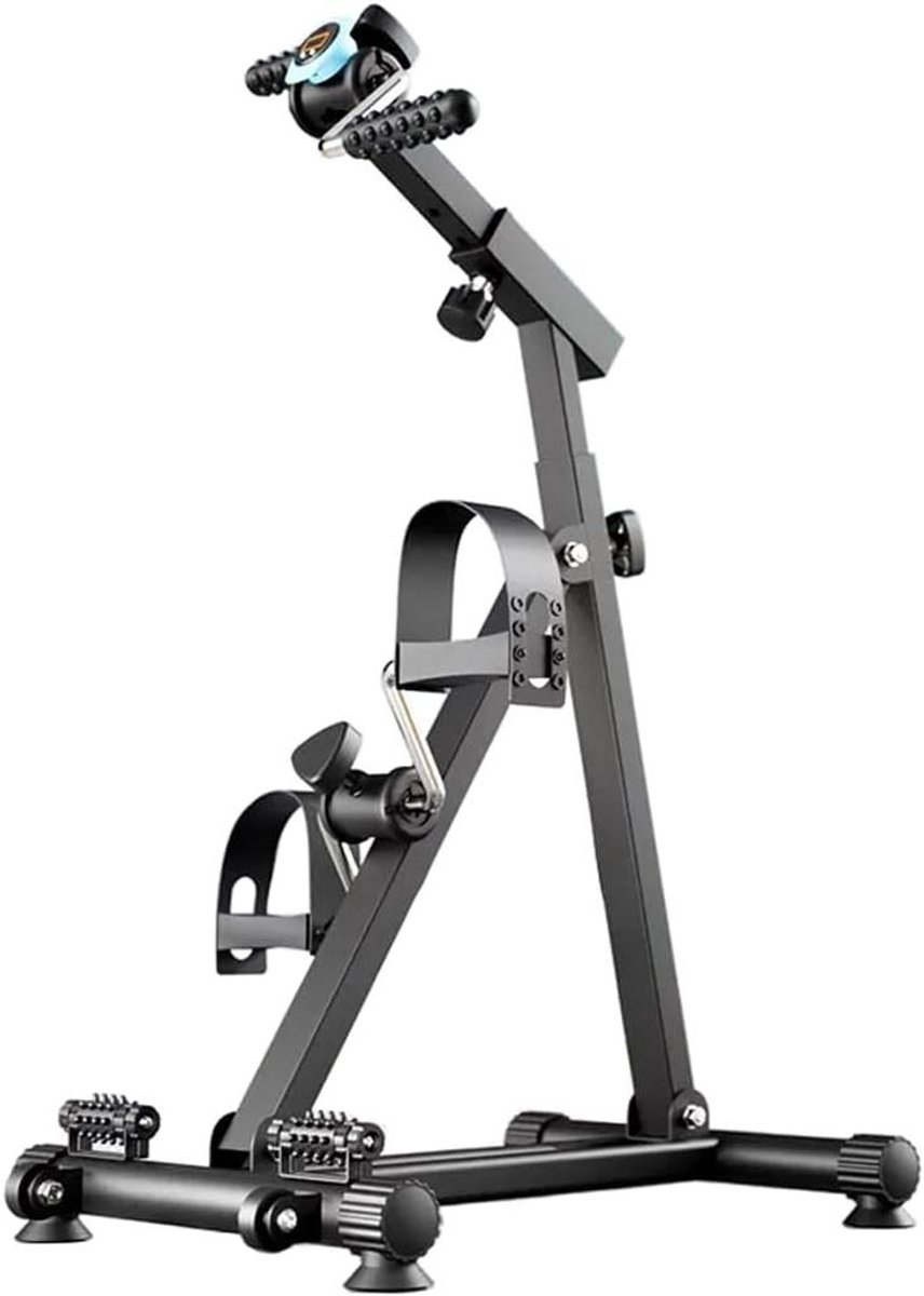 Pedaaltrainer Hometrainer - Been en Arm Trainer - Thuisoefening Senioren - Verstelbare Weerstand - Niet gespecificeerd - Zwart