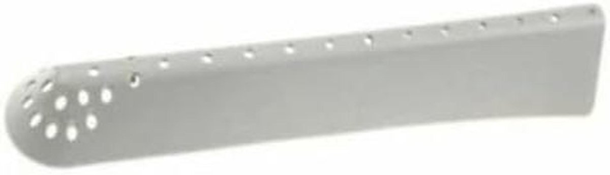 Wasmachine Meenemer - Mand Schuiver - Wasmachine Reparatie - 14 Gaten - 27 cm x 5 cm - Wit