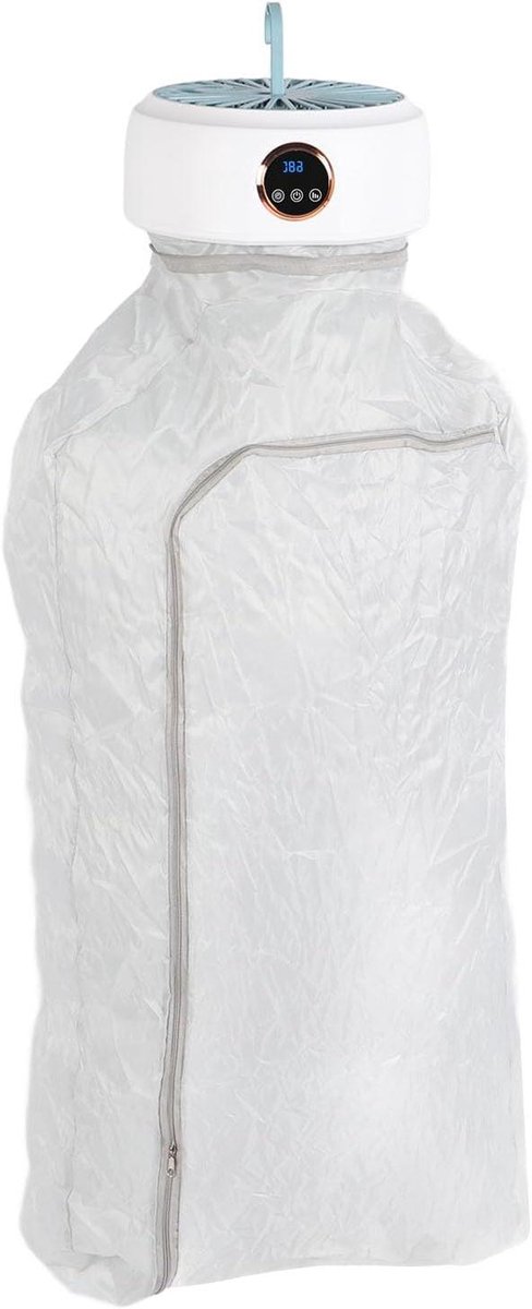 Draagbare Kledingdroger Mini Droger Snel Kleding Drogen Opvouwbaar Ontwerp 28x28x15 cm Wit
