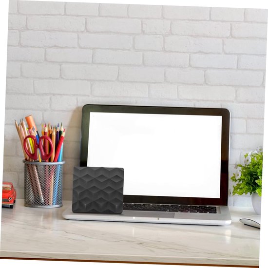 Externe Schijf - Dvd Brander - Data Opslag - Dubbele USB-C Poort - Slank Ontwerp - Zwart — afbeelding 2