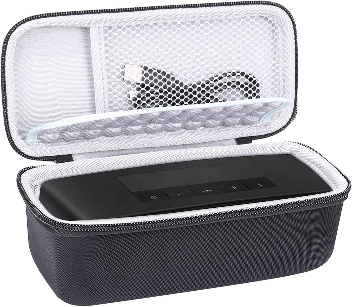 Harde Reiskoffer voor Bose SoundLink Mini I II III - Beschermhoes voor Draadloze Bluetooth Speaker, Schokbestendig en Duurzaam