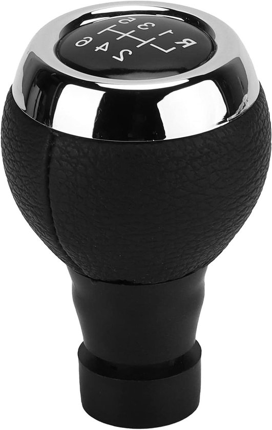 Schakelknop - Versnellingspook Knop - Soepeler Schakelen - 6-Versnellings Indicator - 8.7 x 5.5 cm - Zwart — afbeelding 2