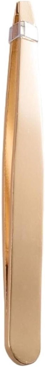 Pincet Set - Wimperpincet Ontharingspincet - Precisie Ontharen - Roestvrij Staal - 50 Gram - Goud