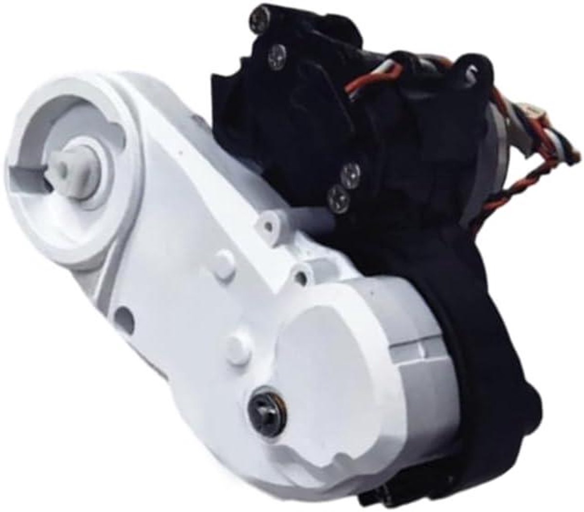 Zijborstelmotor - Motor Vervanging - Robotstofzuiger Onderhoud - Geluidsarme Werking - Precisie Pasvorm - Wit