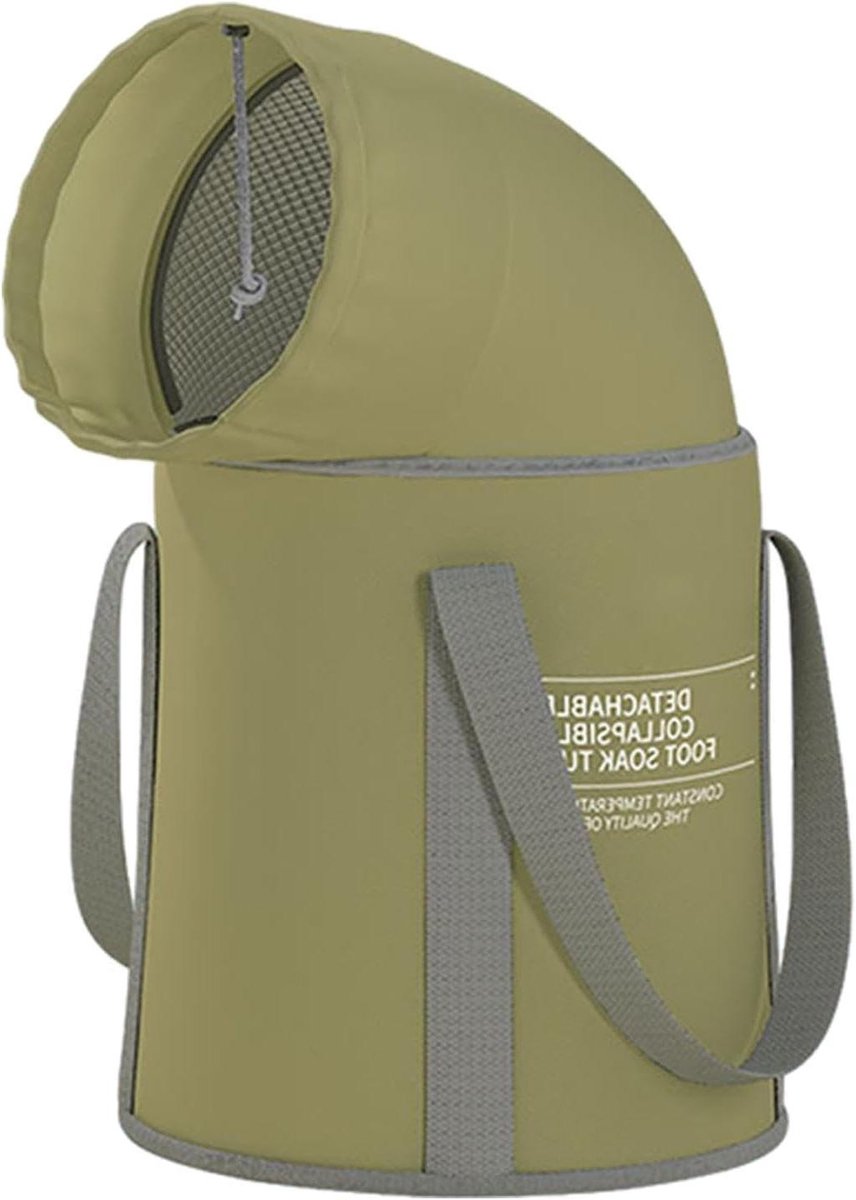 Opvouwbare Voetenbad Emmer - Draagbaar Voetenbad - Voeten Ontspannen - Houdt Warmte Vast - 27.1L x 26.1B x 9.6H cm