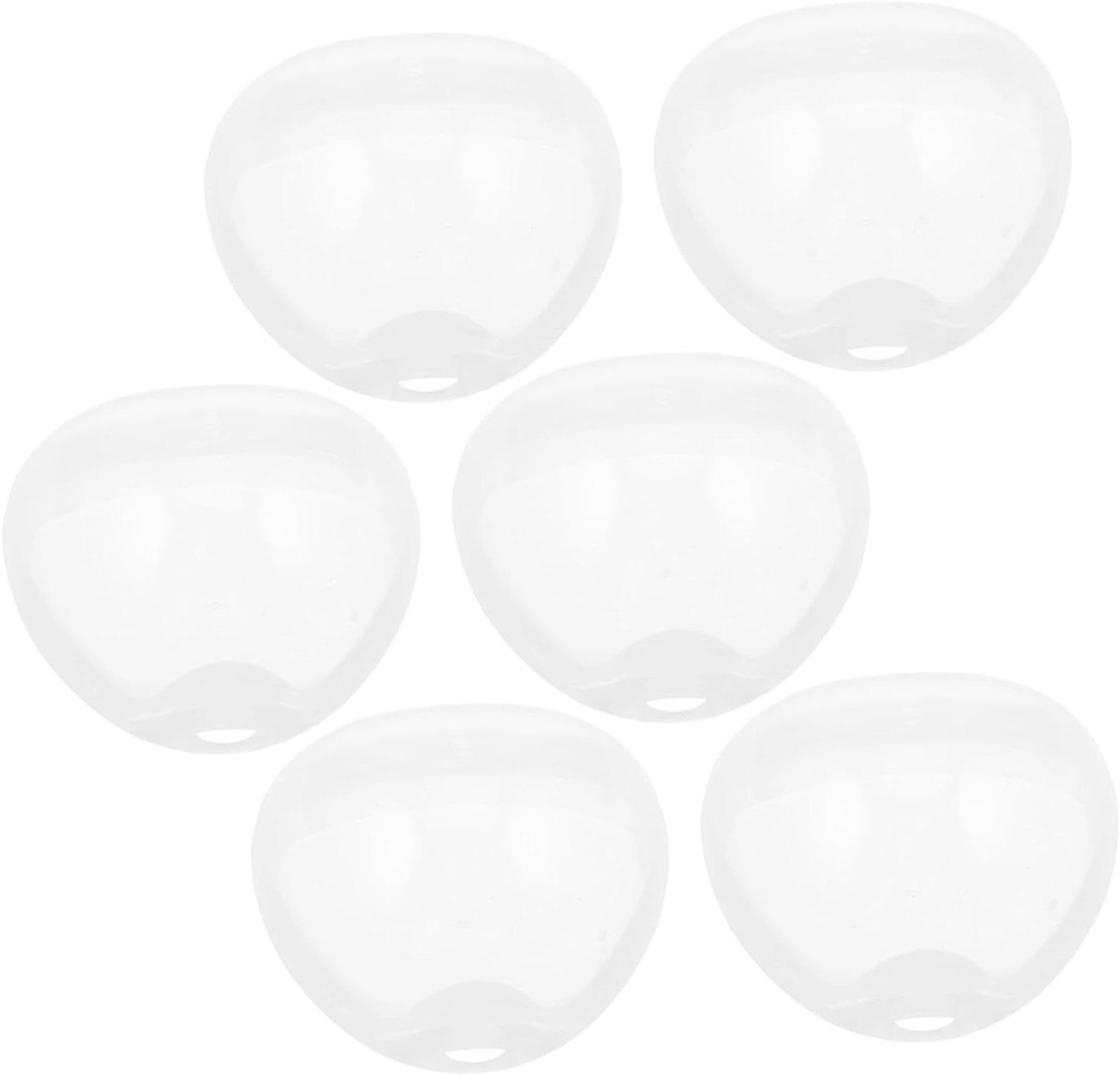 Fopspeen Opbergdoosjes - Speen Houders - Baby Verzorging - Driehoekige Vorm - 7 x 6 x 43 cm - Transparant