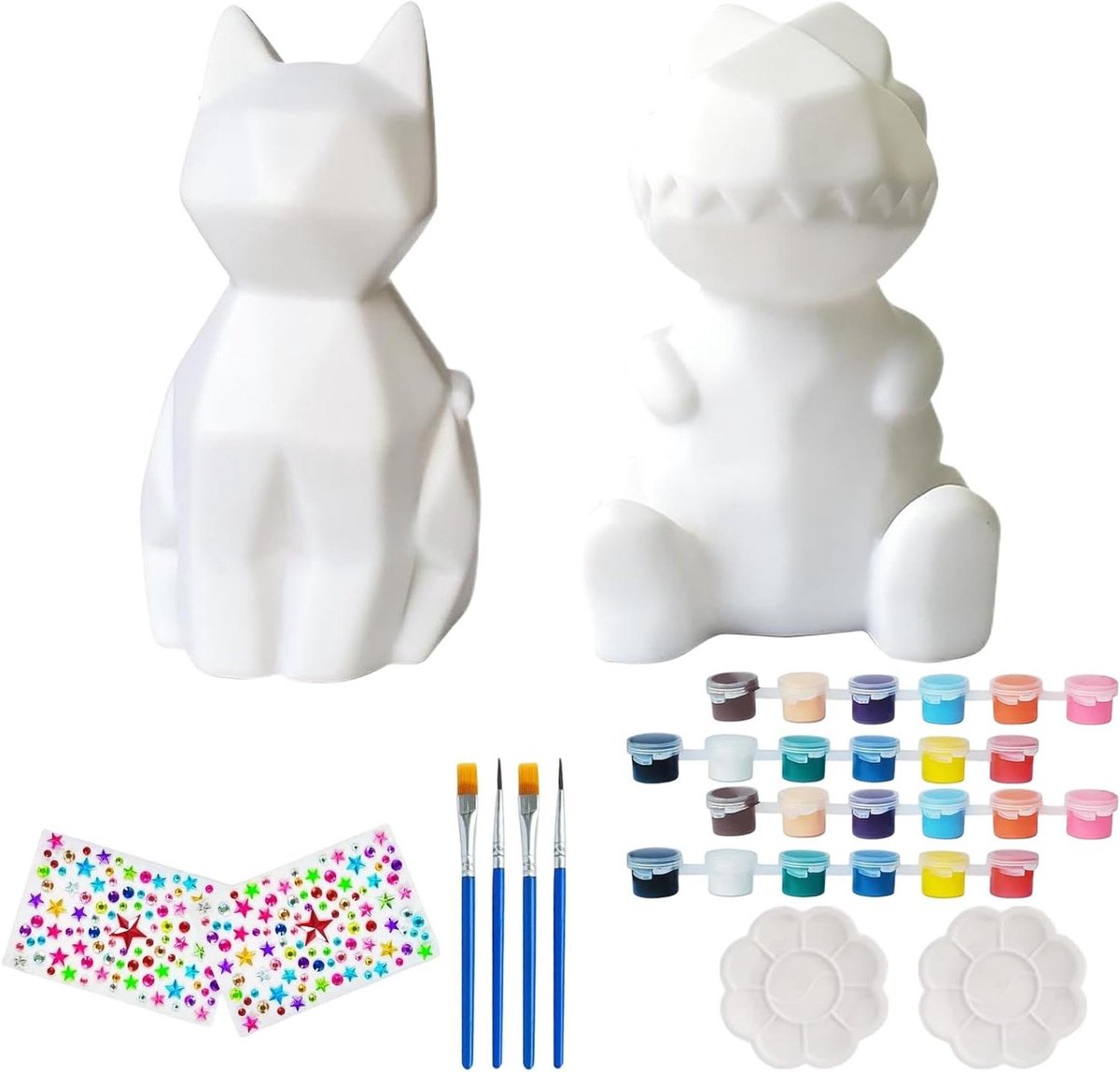 Knutselset In Donker - Licht Tekenset - Kinderen Knutselen - Glow In The Dark - 15.5 x 13.5 cm