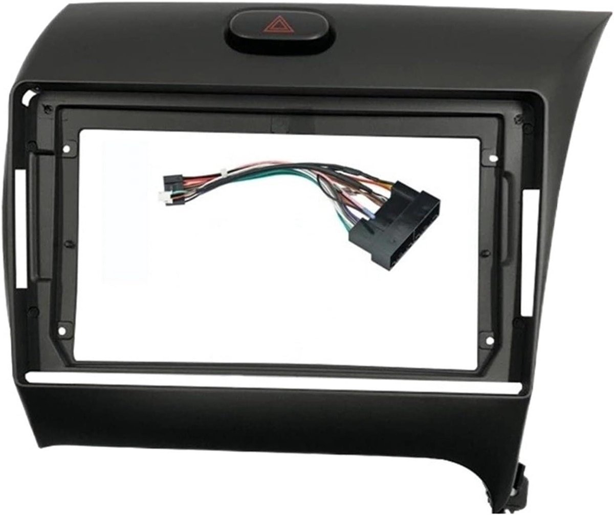 Autoradio Paneel - Dashboard Frame - Auto Interieur - Naadloze Integratie - 9 Inch - Zwart