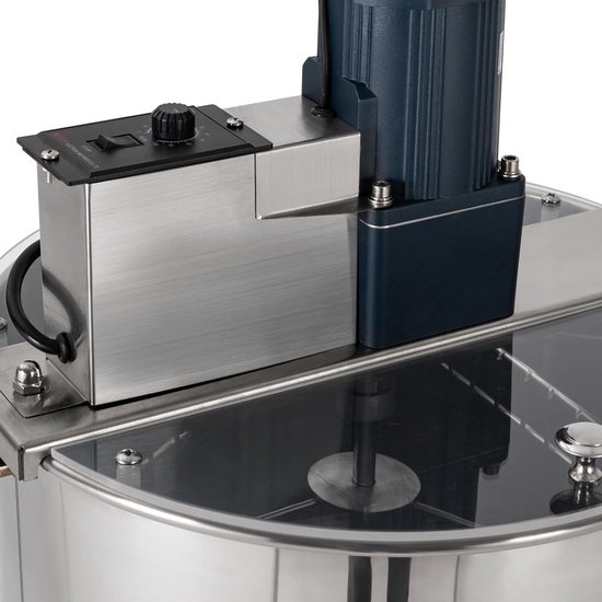 HoningExtractor - Honingmachine - Honing Snel Scheiden - 3 Frames Tegelijk - 38x60 cm - Zilver — afbeelding 2