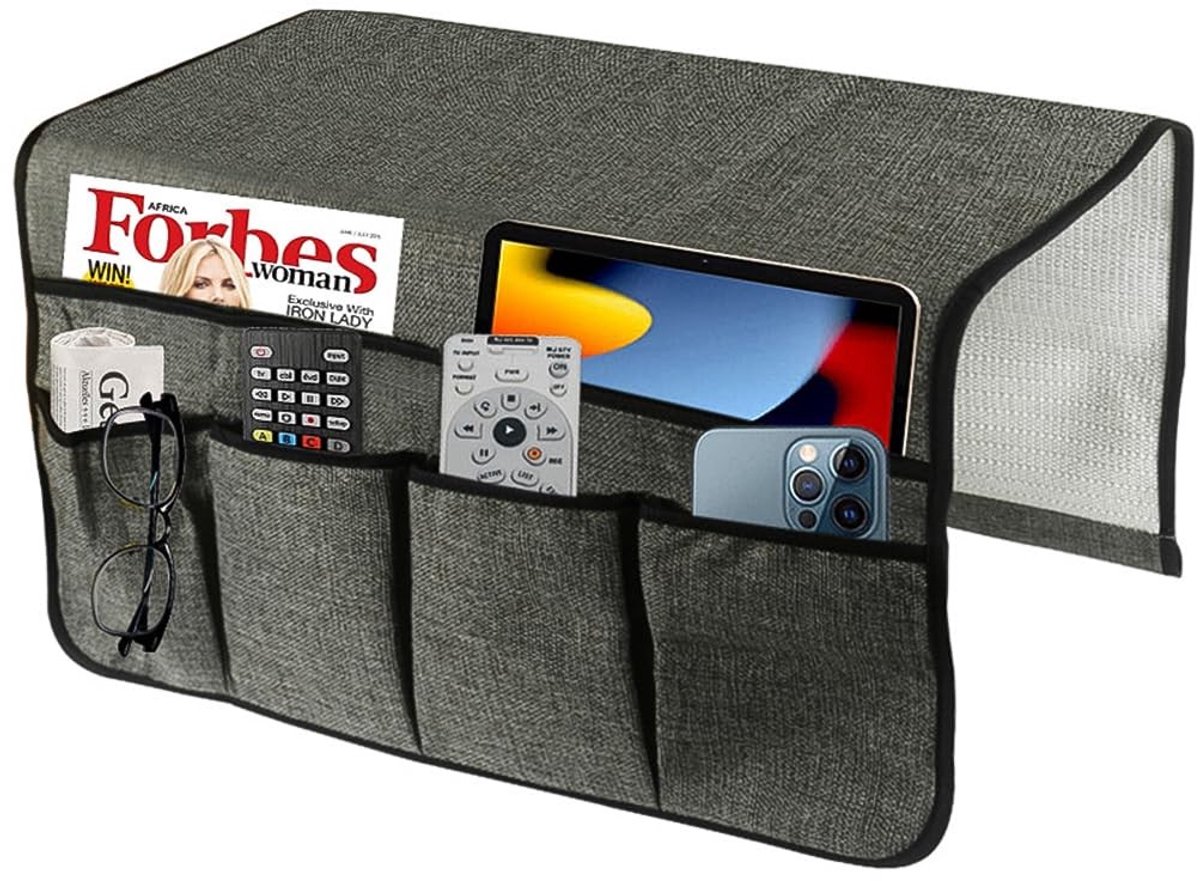 Dailygoody - Afstandsbediening Houder - Organizer voor Sofa - Antislip Caddy - Multifunctioneel - Ideaal voor Fauteuils - Geschikt voor Mobiele Telefo