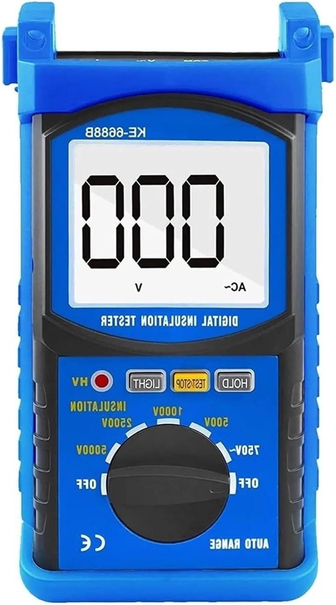 Digitale Megohmmeter - Isolatieweerstandstester - Elektrische Inspectie - Automatisch Bereik - 5000V - One Color