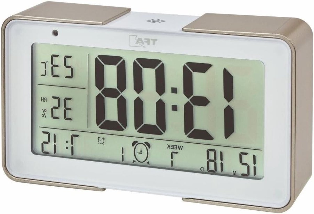 Elektronische Wekker met 25 Melodieën, Temperatuur en Datumweergave