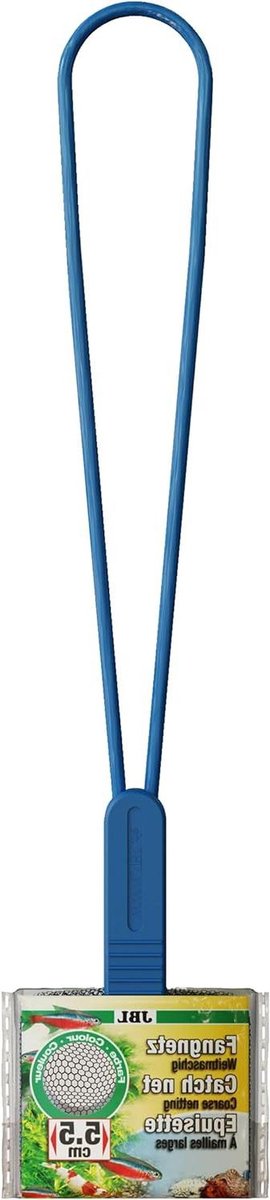 Aquarium Vangnet - Visnet Schepnet - Vissen Vangen - Wijdmazig Grof Net - 55 cm - Zwart