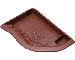 Reptielen Waterschaal - Reptielen Bad Vijver - Terrarium Inrichten - Semi-Aquatisch Milieu - 24.2 x 16.5 cm - Groen