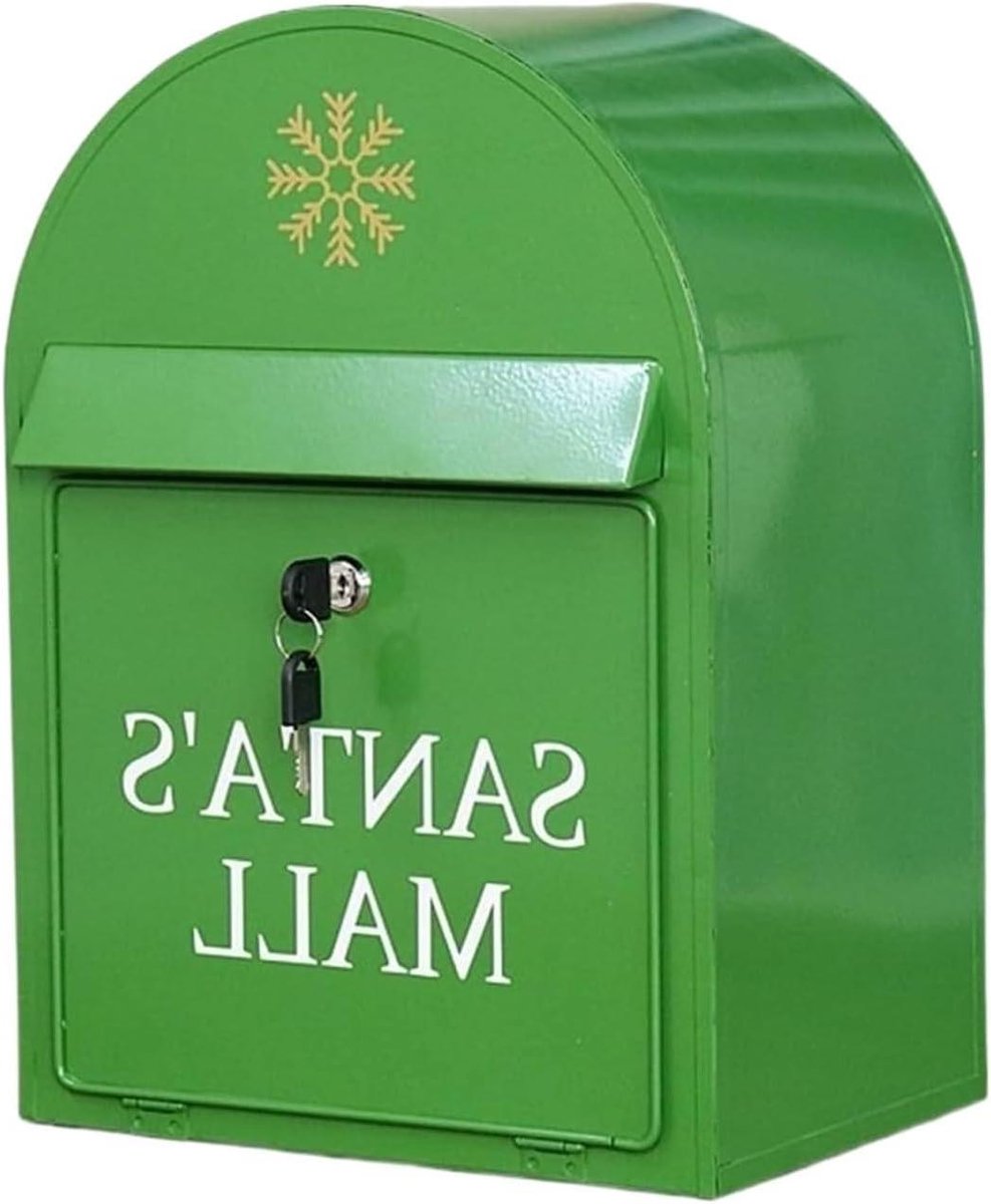 Buiten Brievenbus - Postbus Muur - Post Ontvangen - Waterdichte Bescherming - 30x20x40cm - Groen
