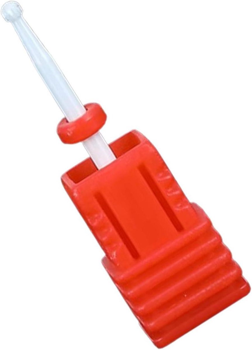 Nagelboren Set - Keramische Bits - Manicure & Pedicure - 5 Verschillende Modellen - 3/32 Inch Schacht - Wit