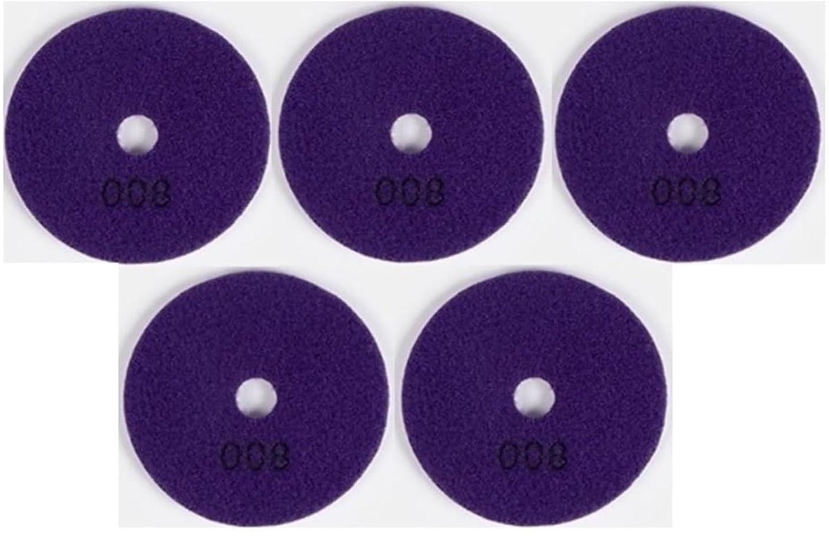 Diamant Polijstpads - Schuurmiddel Polijstschijf - Oppervlakken Behandelen - Droog Nat Gebruik - 3-7 Inch - Niet Gespecificeerd