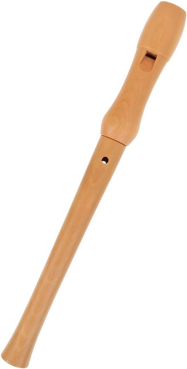 Houten Blokfluit - Hout Instrument - Muziek Leren - Duitse Stijl - 35 cm - Niet gespecificeerd