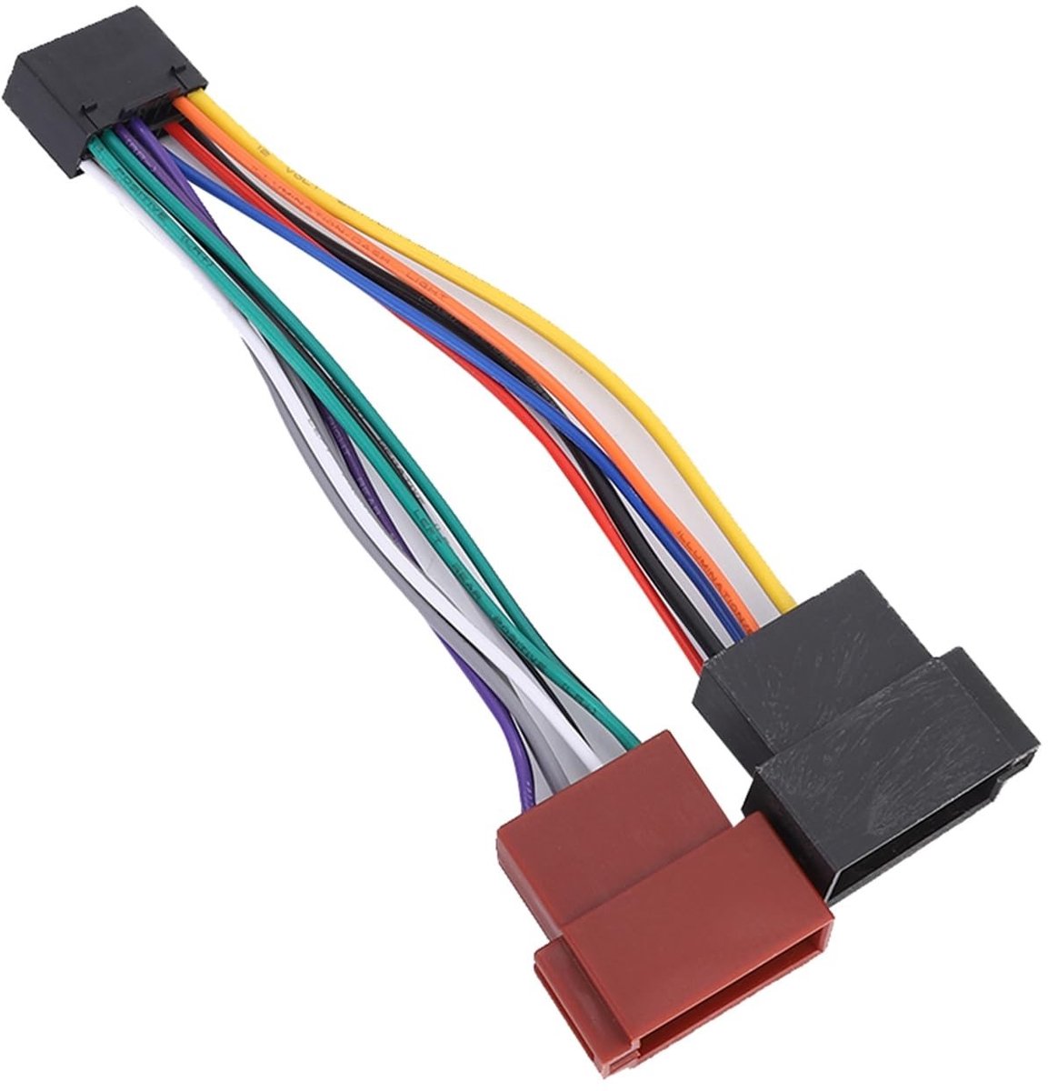 Dailygoody - Upgrade ISO-Bus Kabelboom Adapter - Ideaal voor CD/MP3-spelers - 16-polige aansluiting - Eenvoudige installatie - Geschikt voor diverse v