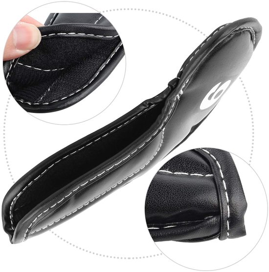 Dailygoody - 10-delige golfkopbeschermingsset - Golfbescherming - Duurzaam en waterdicht - Geschikt voor golfclubs - Ideaal voor de golfbaan — afbeelding 2