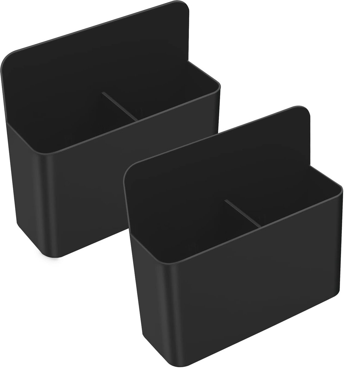 Dailygoody - Magnetische markeerhouder - Pennenhouder - Duurzaam en robuust - Zwart - Schoolbenodigdheden - Geschikt voor whiteboards en koelkast