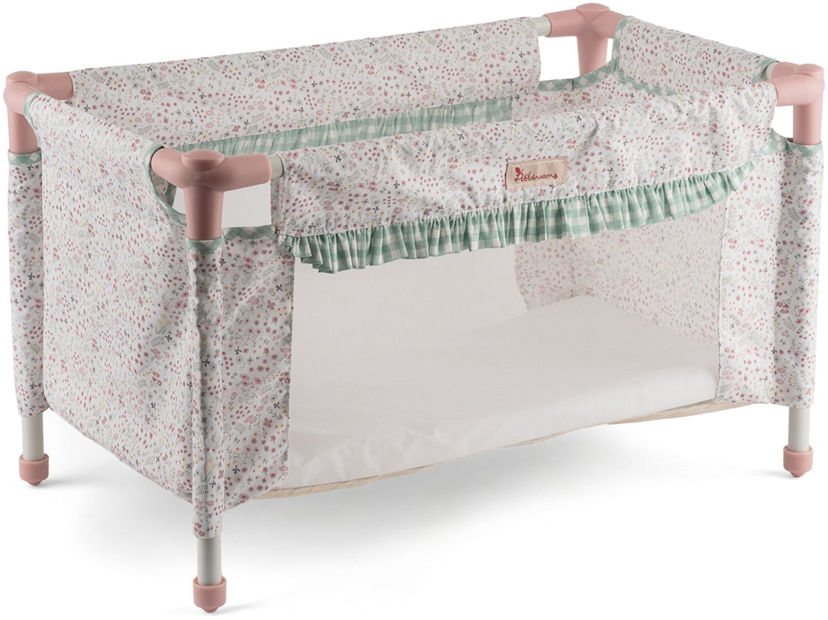 ASI DREAMS Poppen Accessoires - Reisbed Met Draagtas - Cloe Collectie