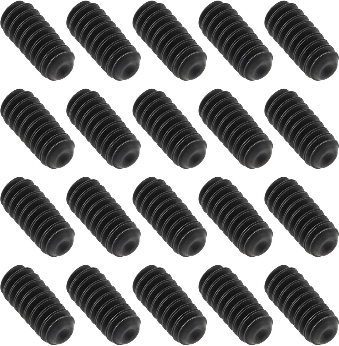 Dailygoods - 48 Stuks Gitaar Zadelbrug Schroeven voor Fender Gitaren
