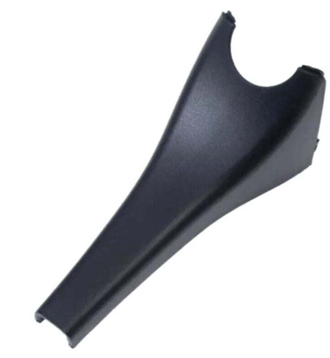 Zwarte sierstrip voor de spiegels van geschikt voor Audi A6, C7 en A3 (8T0857593) - Auto-interieuraccessoires.