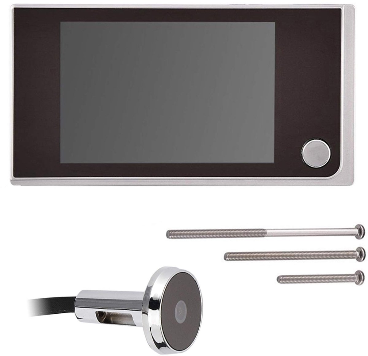 Dailygoods - Dailygoody - Digitale Deurkijker - HD Beeld - Huisbeveiliging - 3,5 Inch LCD - Elektronische Cat Eye - Veiligheid - Makkelijk te installeren