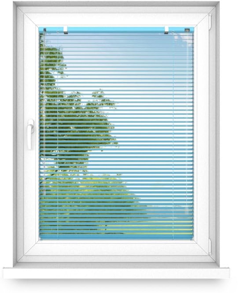 time4blinds - Binnenjaloezieën Zonder Boren - Aluminium Jaloezieën - Aluminium Rolgordijne
