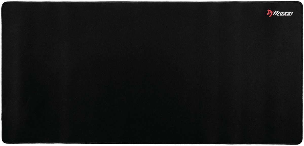 Arozzi Zona Muismat XL - 90 x 42 cm - Zuiver Zwart