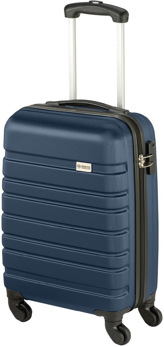 Princess Traveller Singapore - Handbagage Koffer - 55x35x20cm - 34L - Lichtgewicht Trolley - Dark Blue