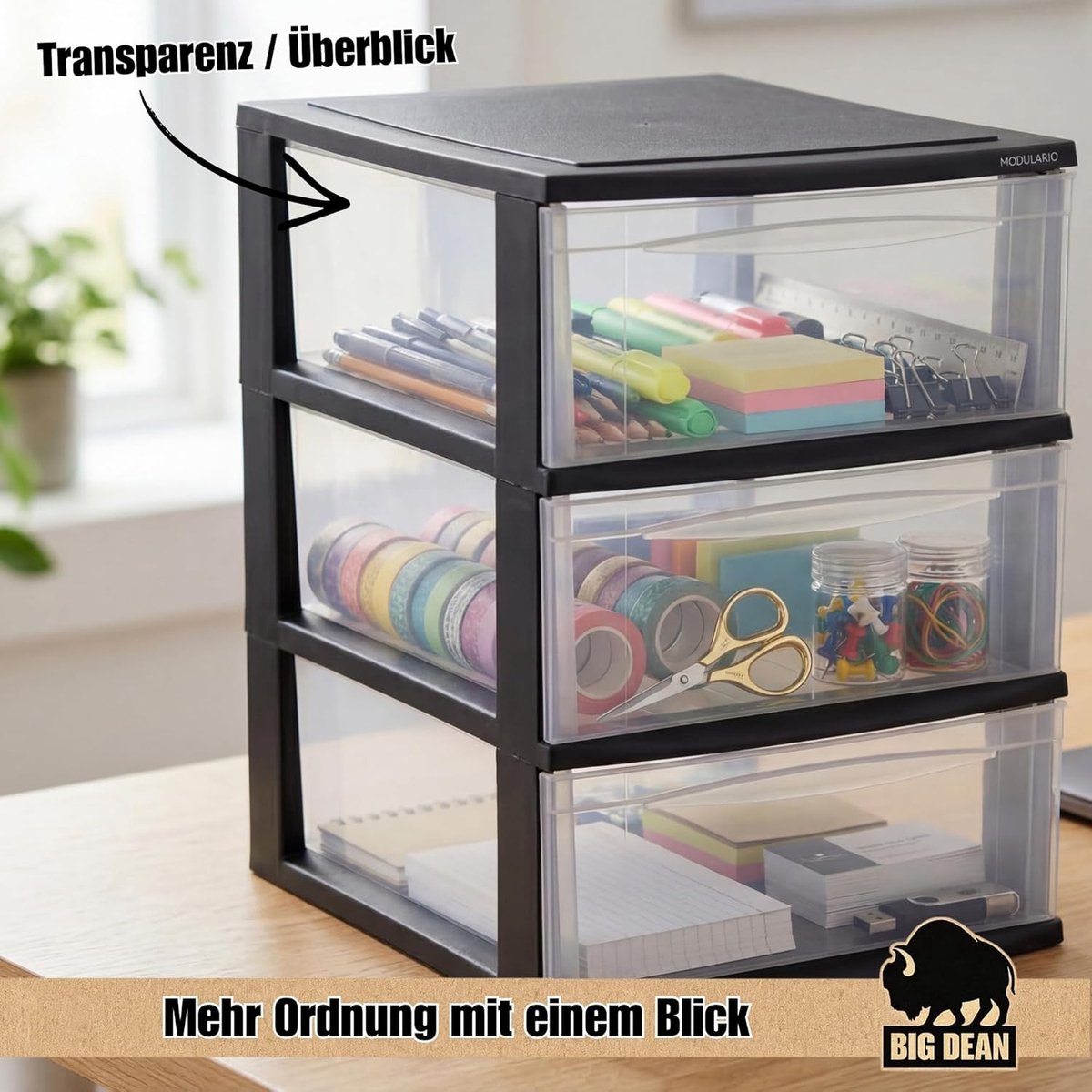 Ladenkastje - Ladeblok Bureau Organizer - Archiefkast - documentenhouder