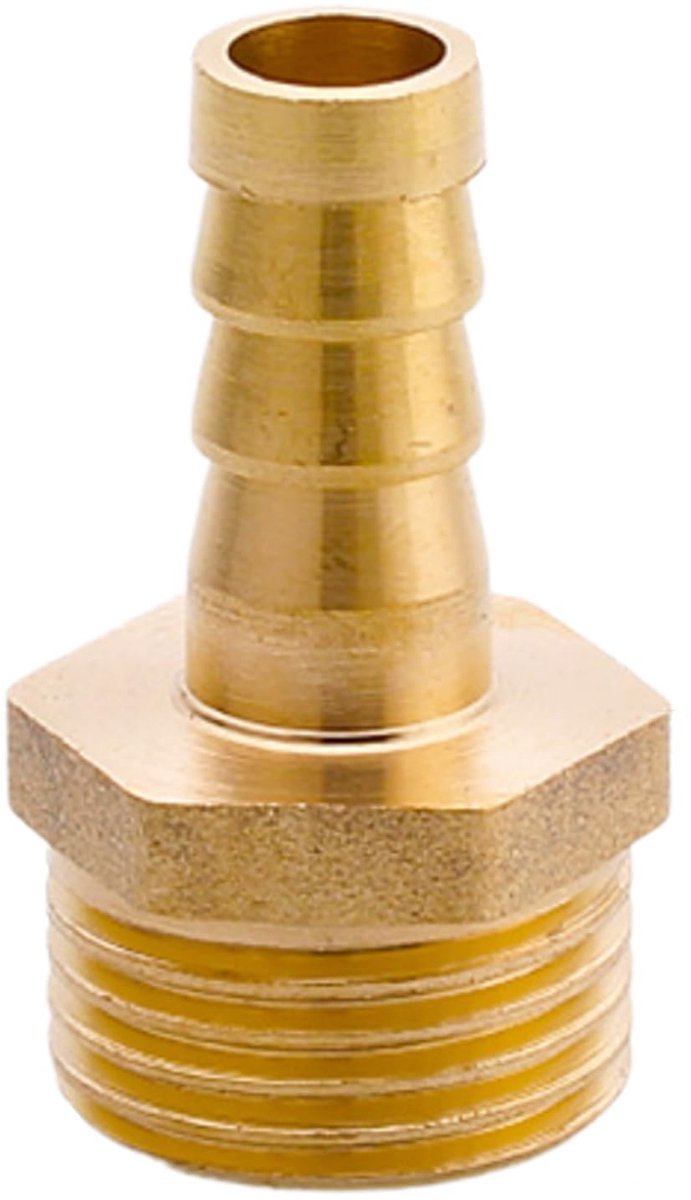Dailygoods - Messing Slangkoppeling Fitting voor Water en Lucht