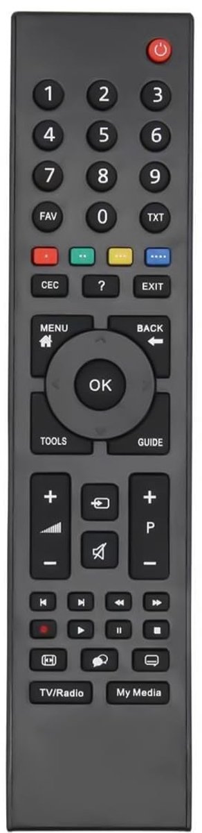 Dailygoods - Vervangende Universele Afstandsbediening voor TV