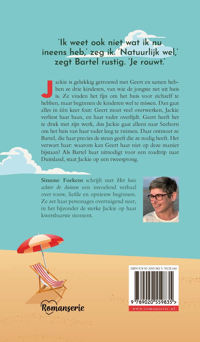 Het huis achter de duinen - back cover